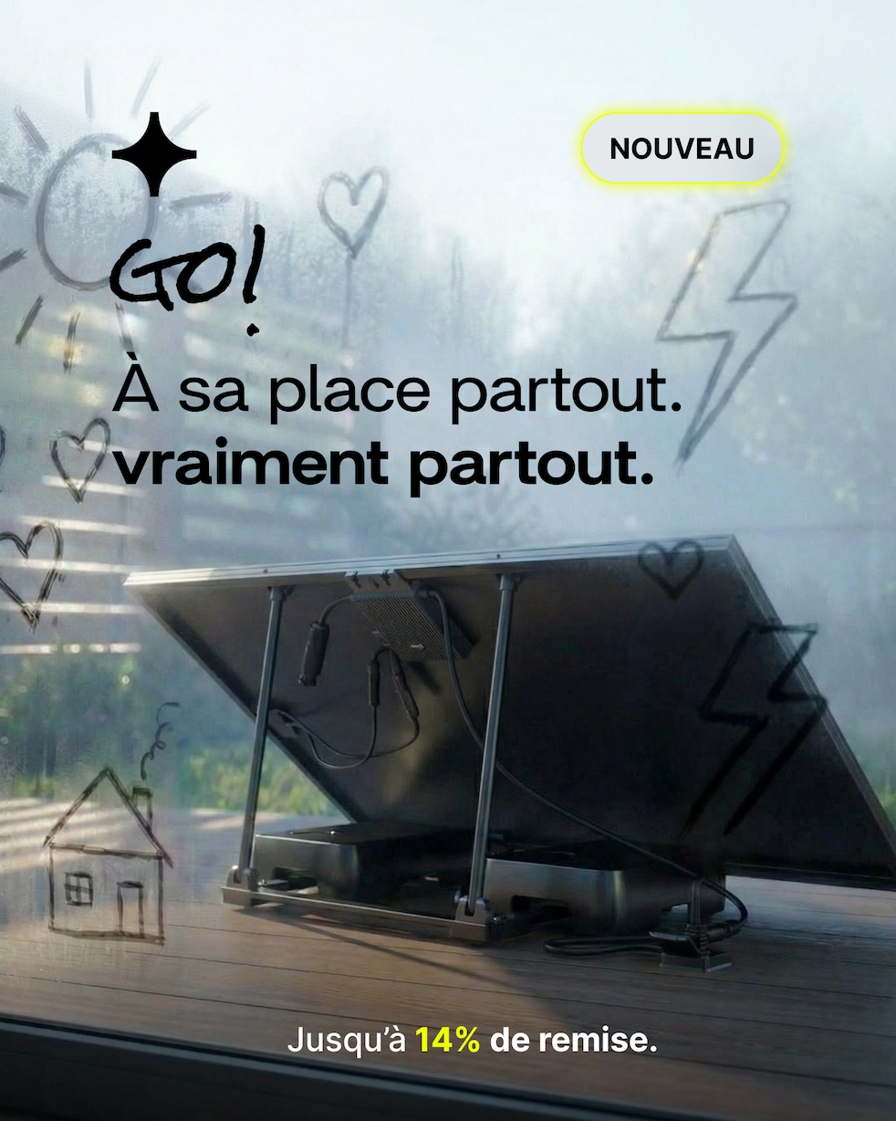 Sunology Go : la nouvelle station d'auto-consommation à bas prix