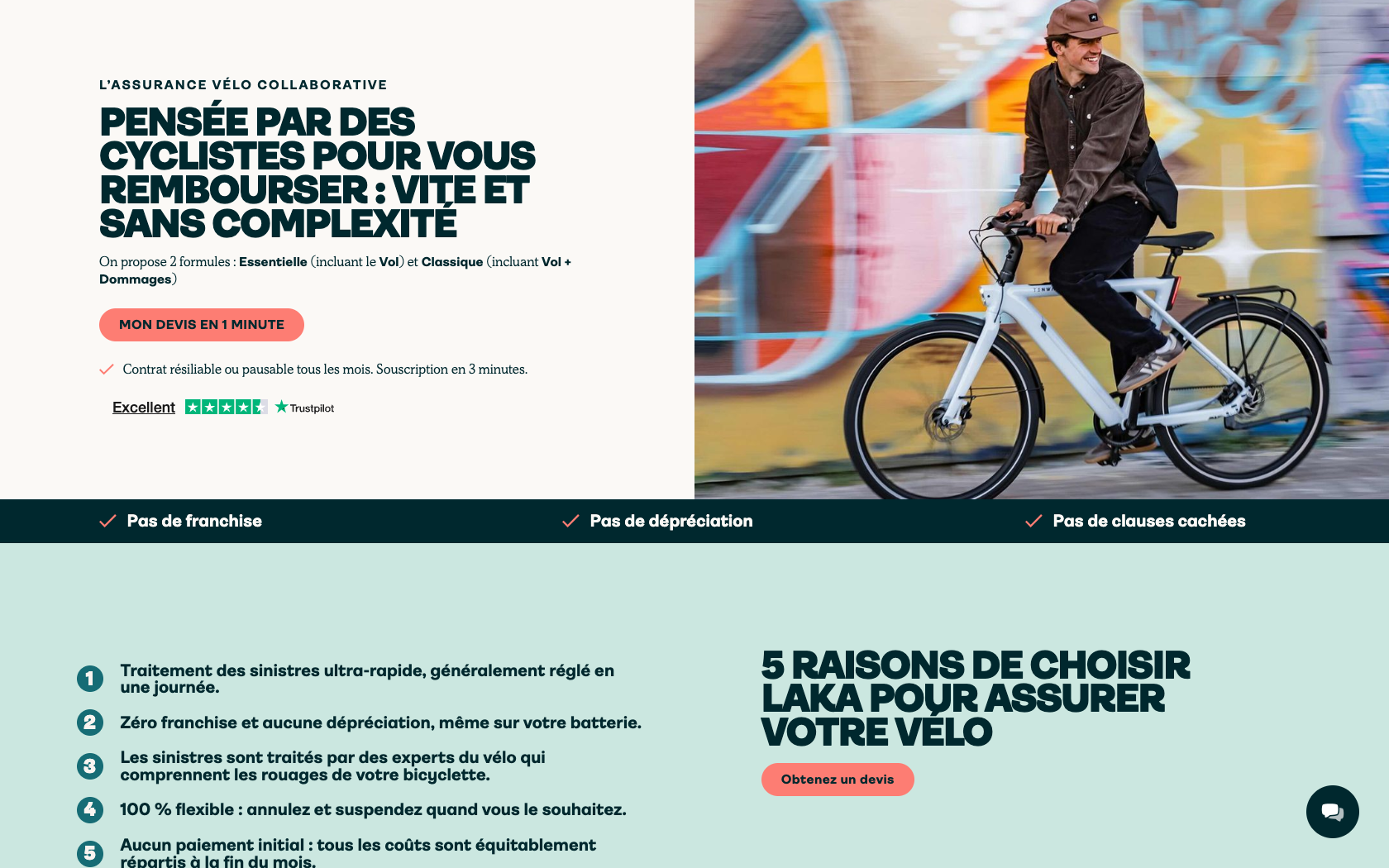 Aperçu du site Laka