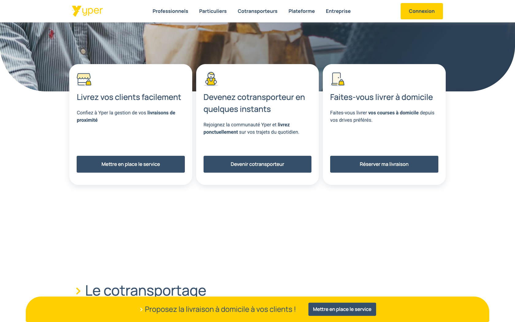 Aperçu du site Yper