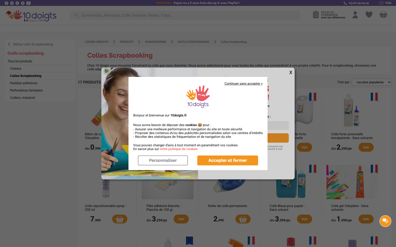 Page programme de parrainage 10doigts