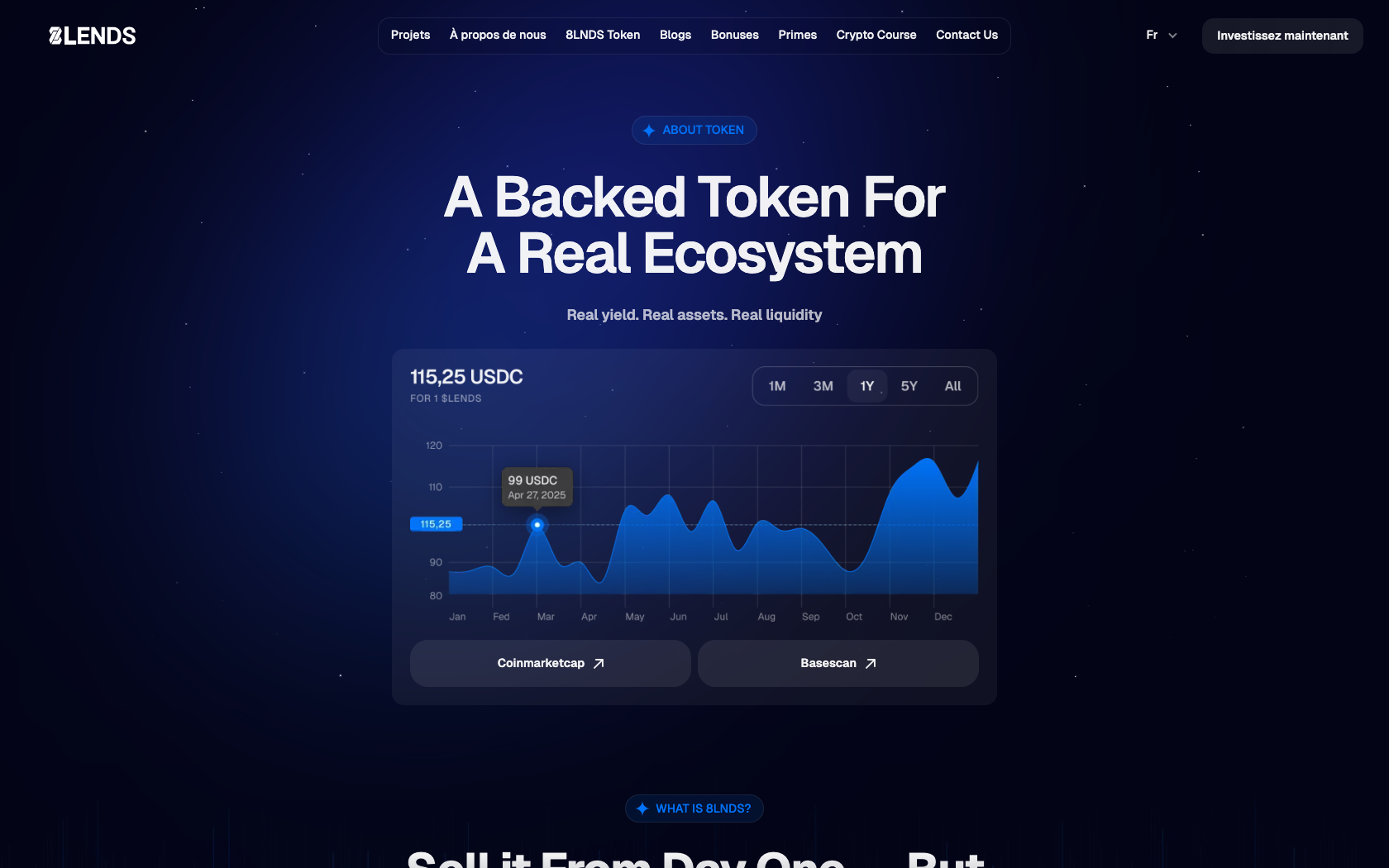 Aperçu du site 8lends