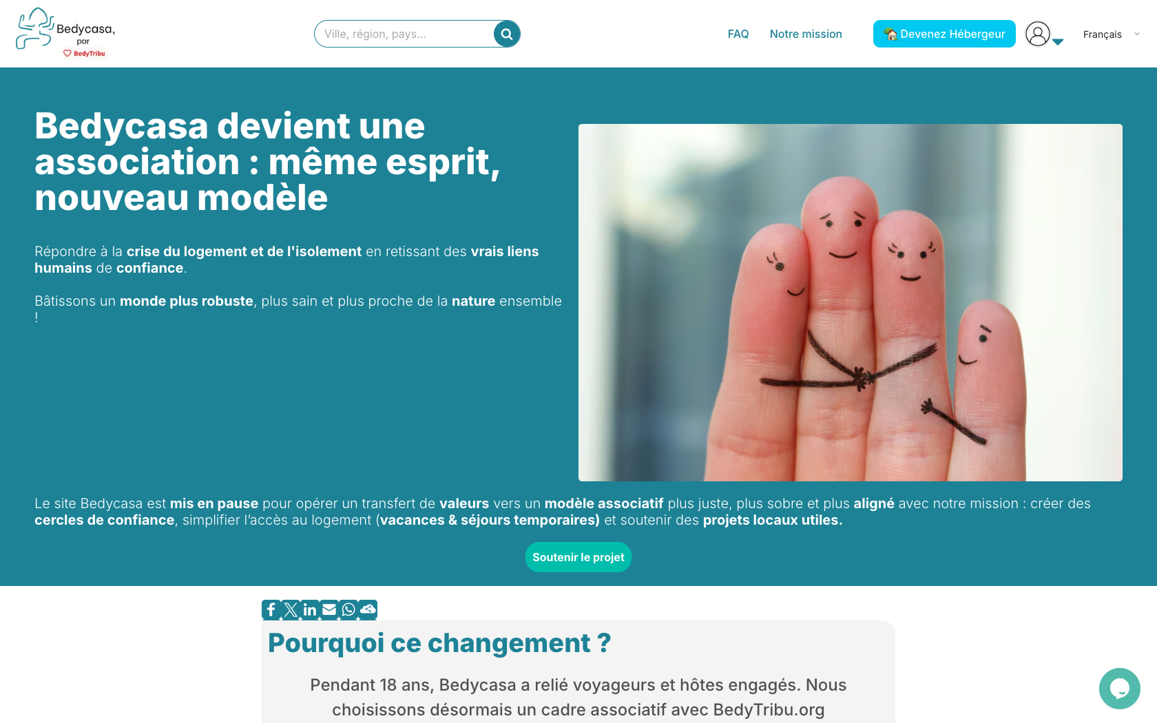 Aperçu du site Bedycasa