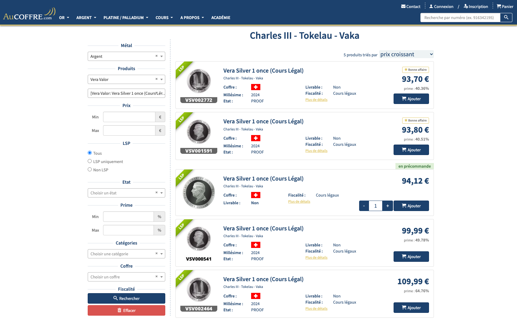Page programme de parrainage Au Coffre