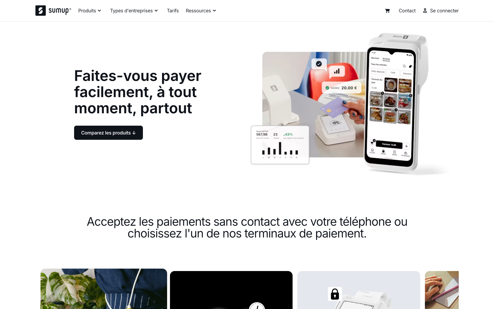 Page programme de parrainage Sumup