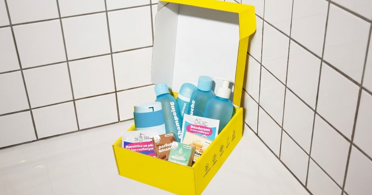 Capture d'écran de Découvrez vos produits de salle de bain à recharger - 900.care