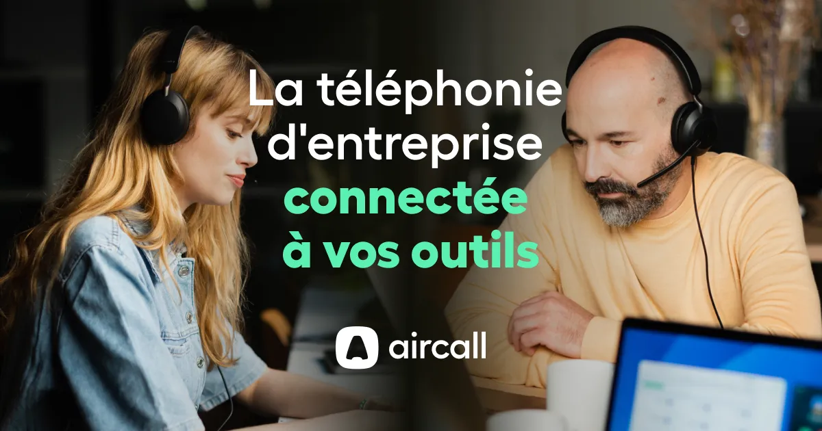 Capture d'écran de Téléphonie sur IP pour les entreprises - Solution VoIP  | Aircall