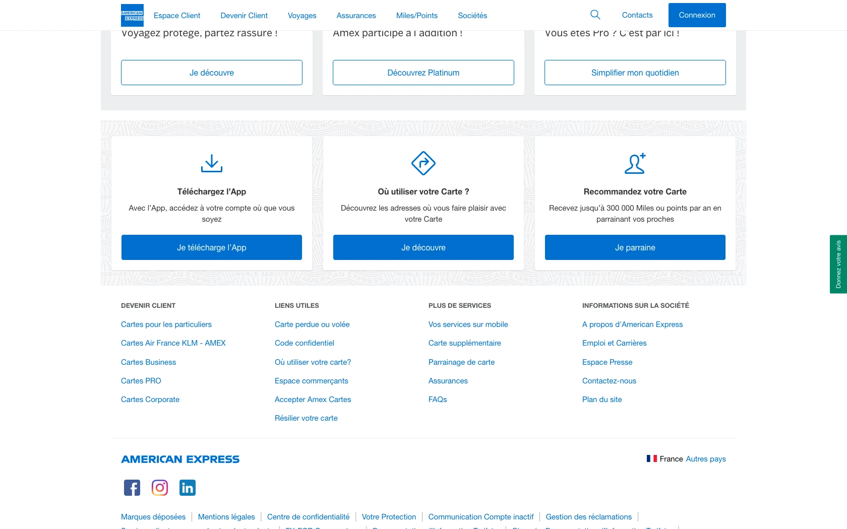 Capture d'écran 4 du programme de parrainage american express