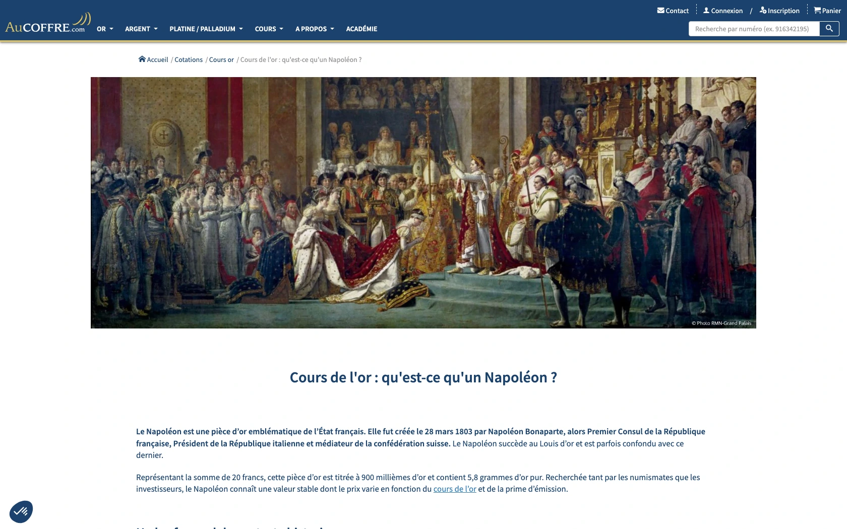 Capture d'écran 1 du programme de parrainage au coffre