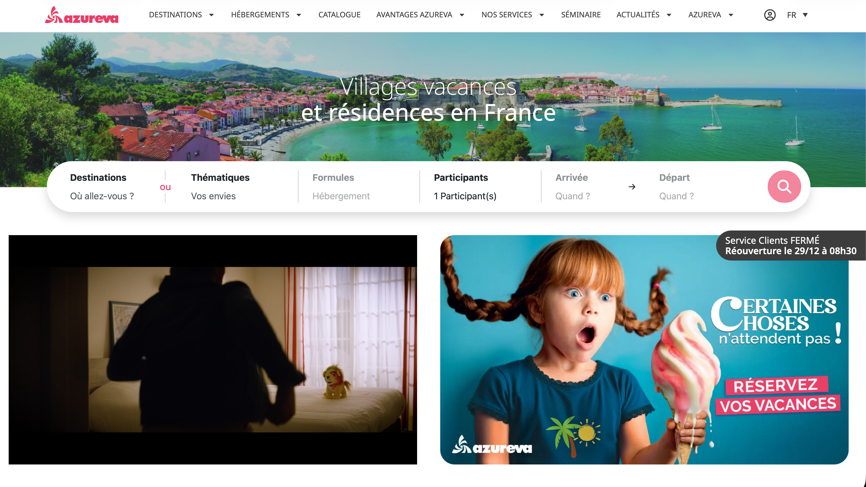 Capture d'écran 2 du programme de parrainage Azureva