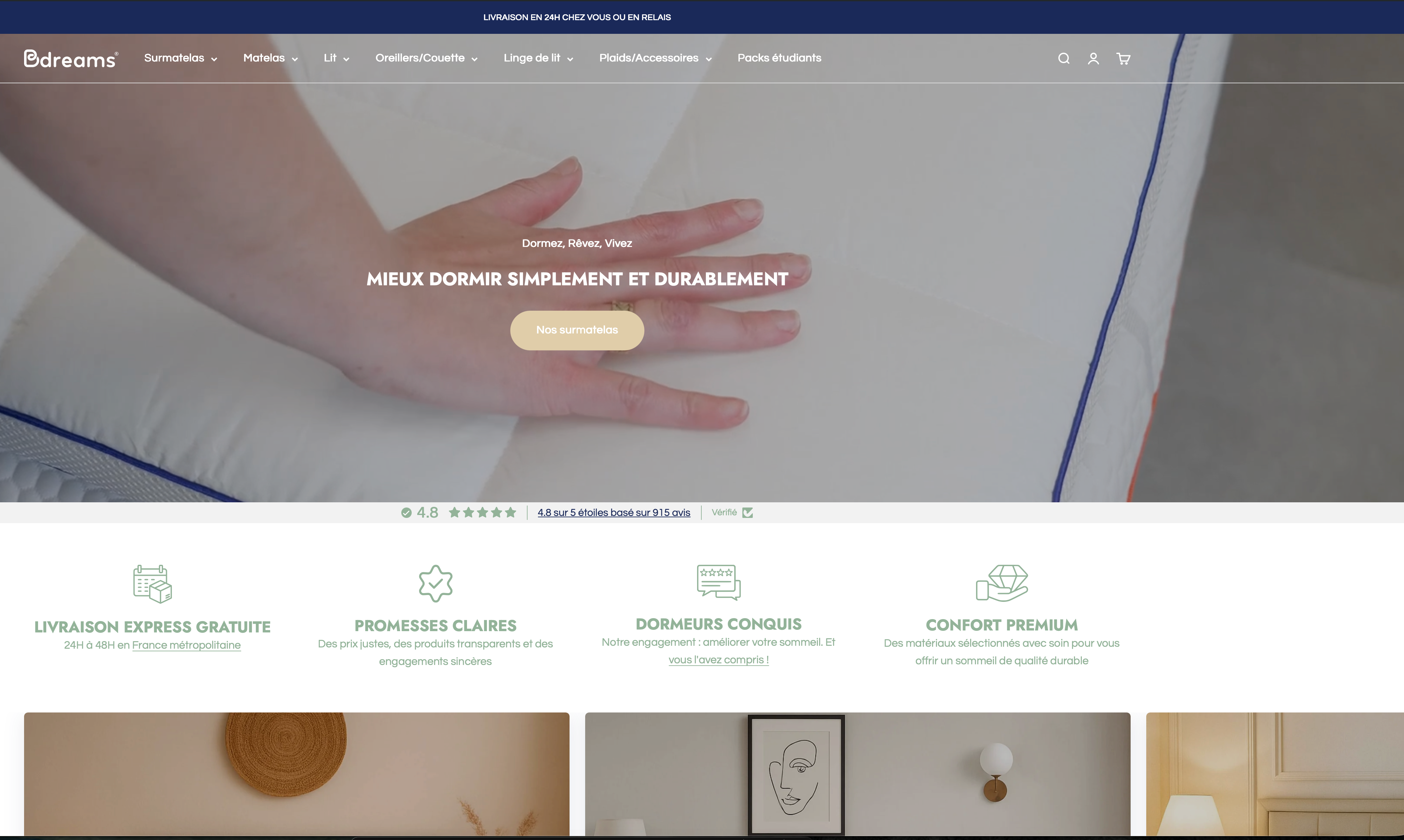 Capture d'écran 2 du programme de parrainage bdreams