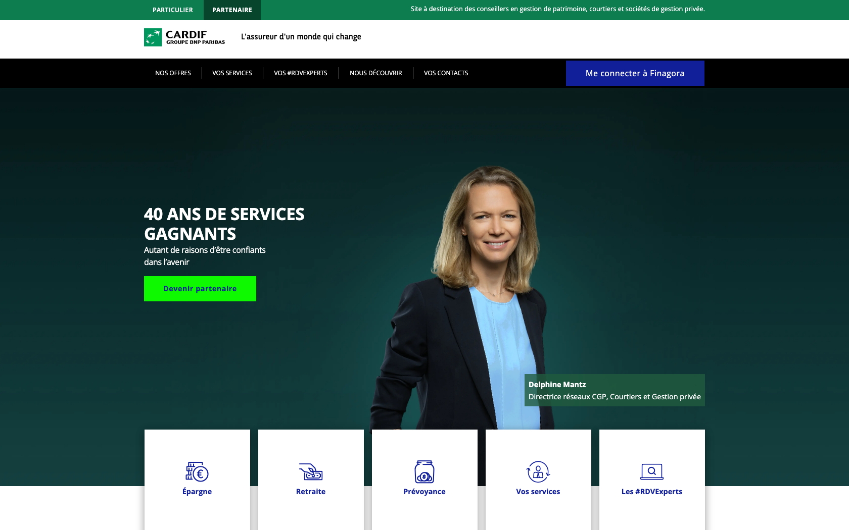 Capture d'écran 2 du programme de parrainage Cardif