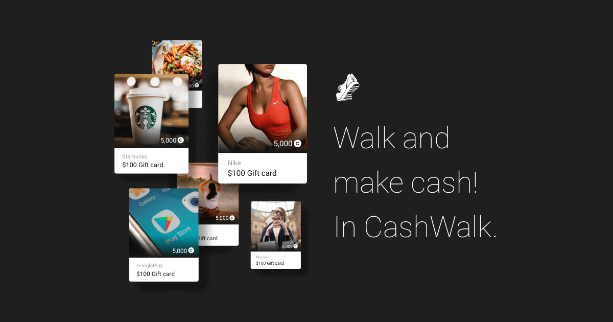 Capture d'écran de CashWalk - Get paid for walking