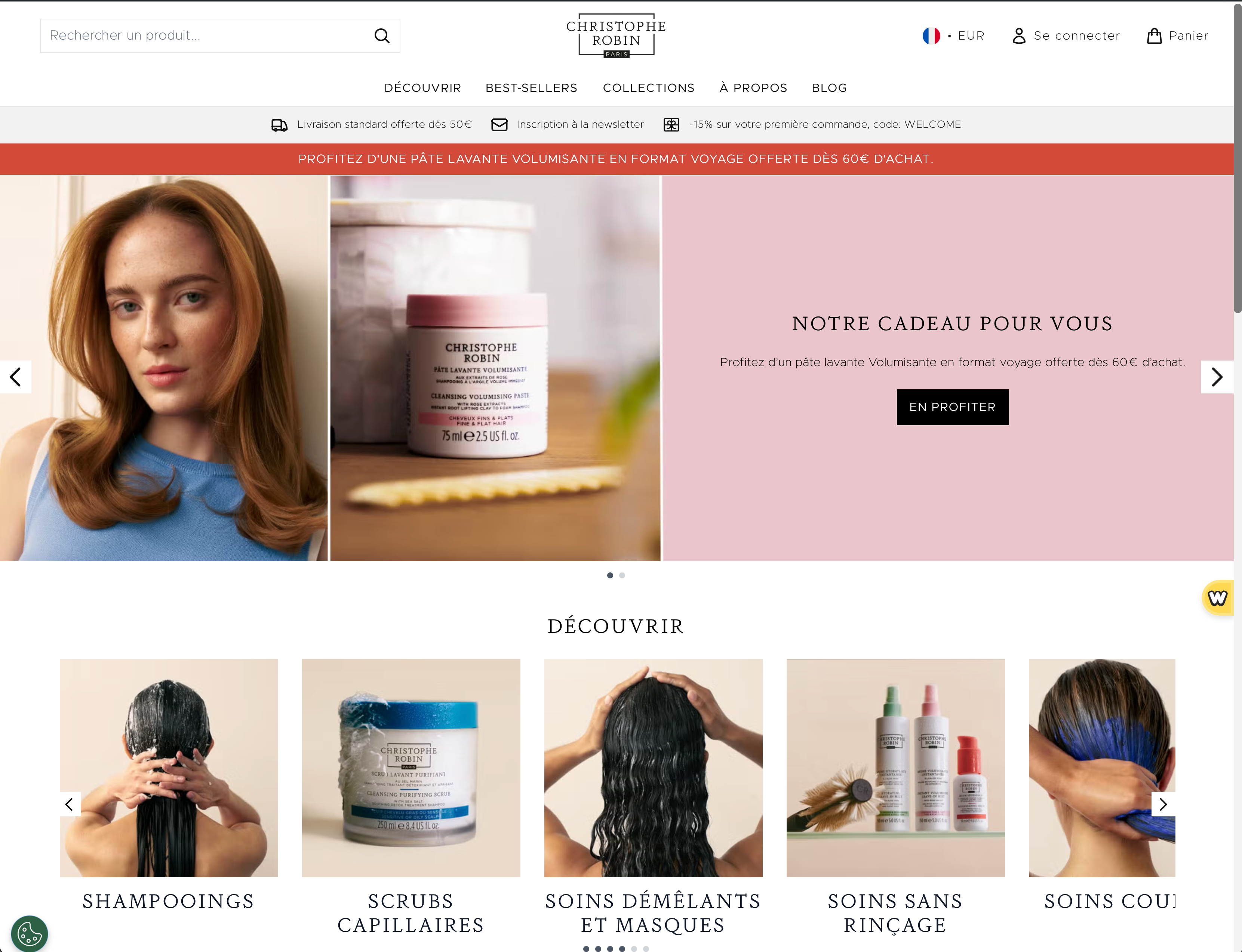 Capture d'écran 2 du programme de parrainage Christophe Robin