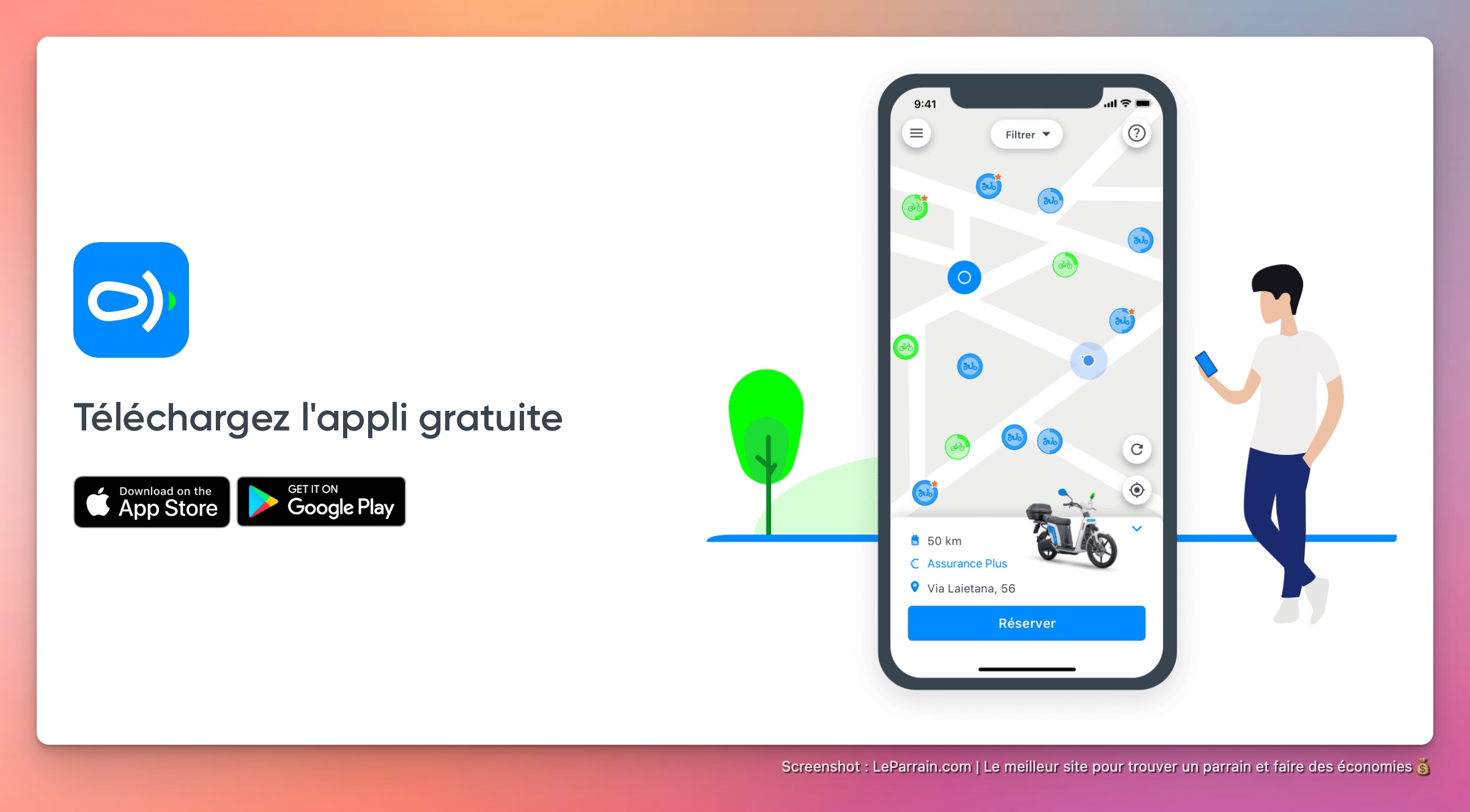 Capture d'écran 3 du programme de parrainage Cooltra