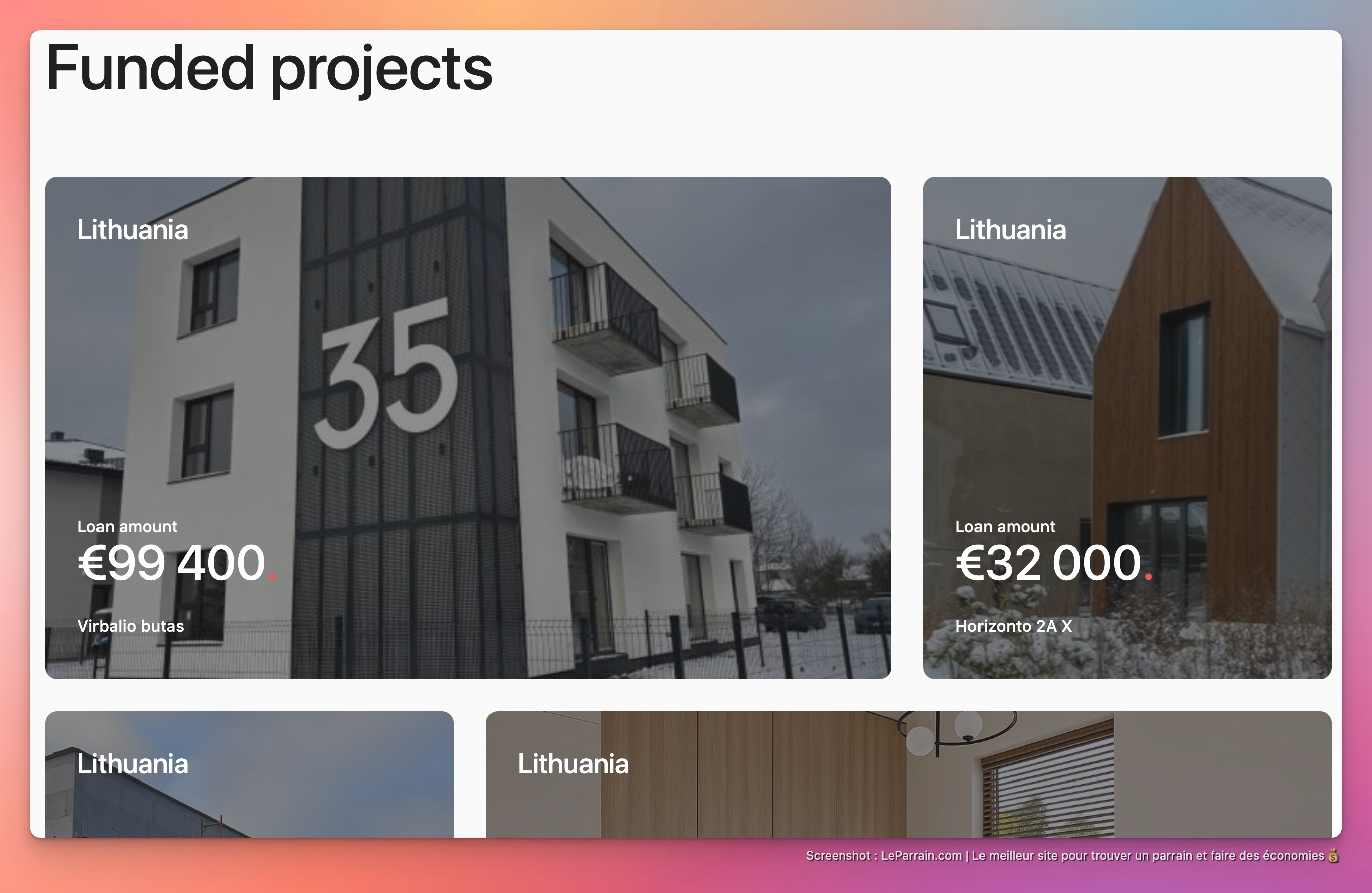 Capture d'écran 3 du programme de parrainage CrowdPear