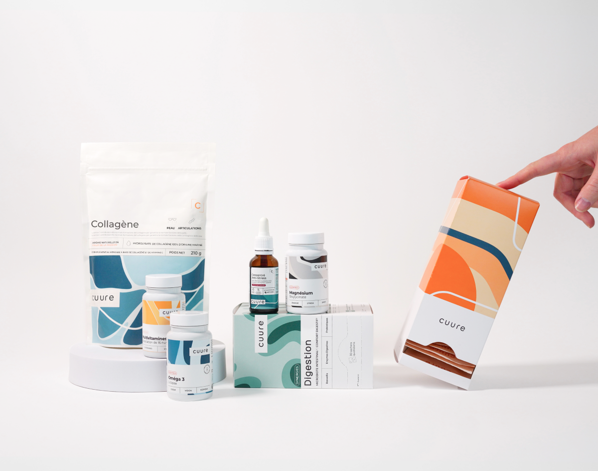 Capture d'écran de Cuure - Les Compléments qui transforment votre Vie