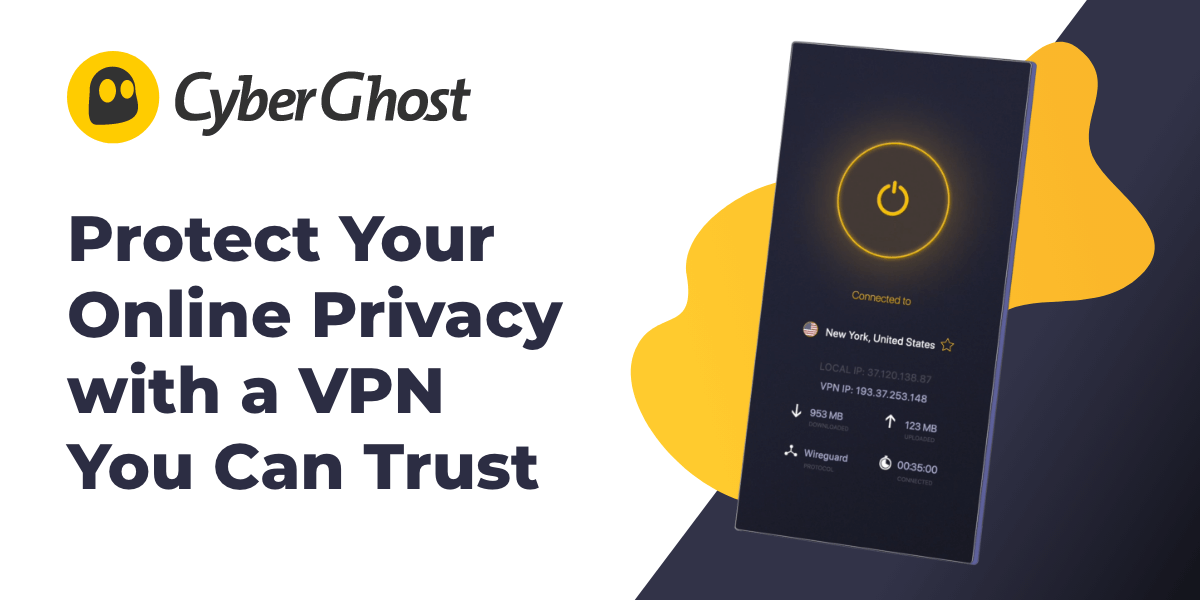 Capture d'écran de Service VPN rapide, sécurisé et privé | CyberGhost VPN