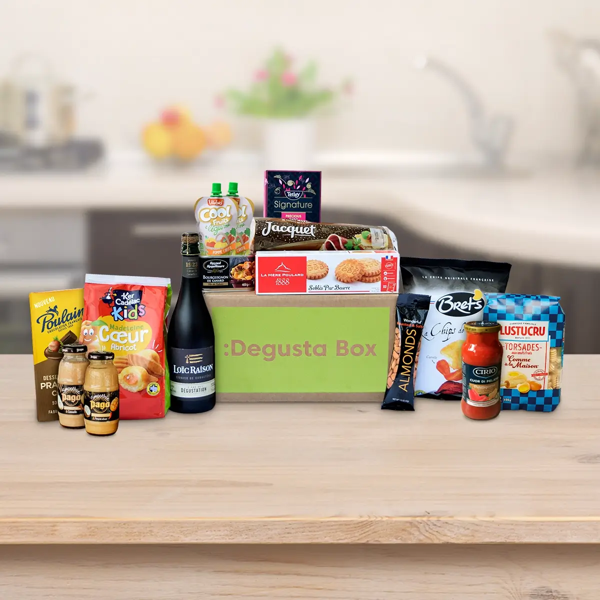 Capture d'écran de Votre surprise Degusta Box