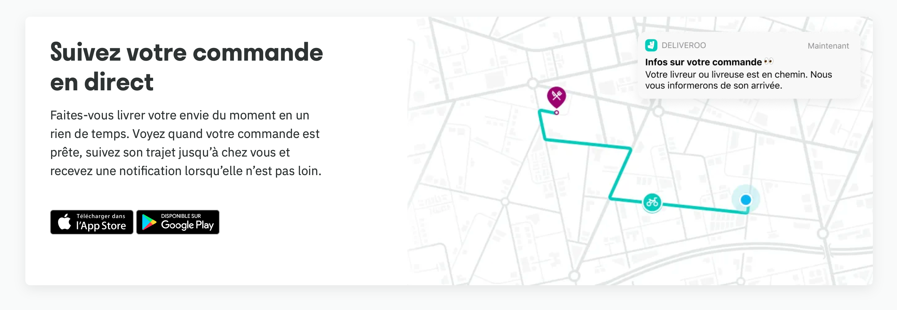Capture d'écran 4 du programme de parrainage Deliveroo