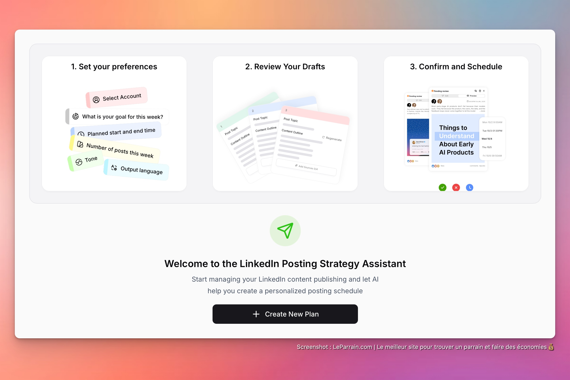 Capture d'écran 7 du programme de parrainage Dynal