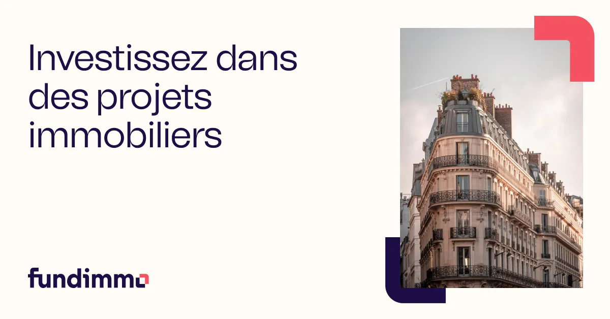 Capture d'écran de Fundimmo, plateforme de financement participatif immobilier