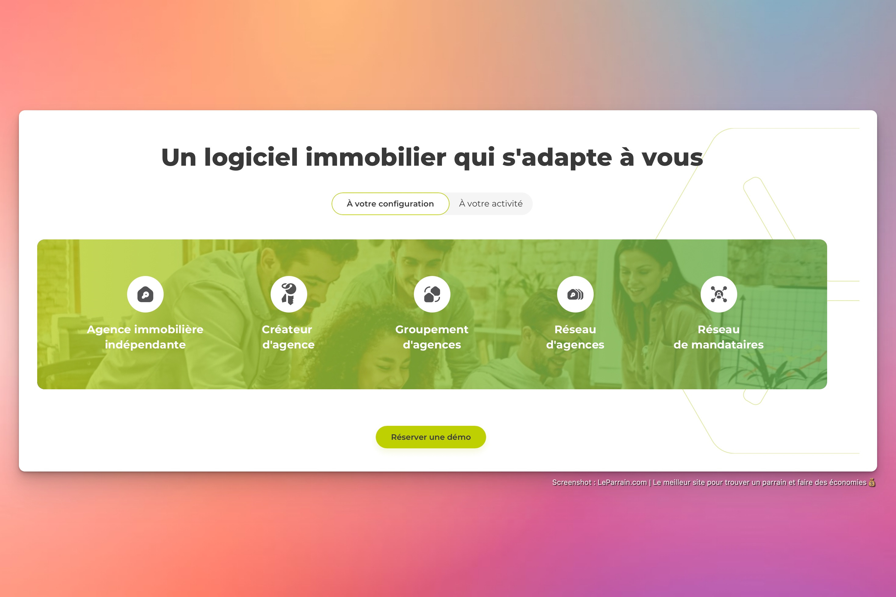 Capture d'écran 6 du programme de parrainage Hektor (La Boite Immo)