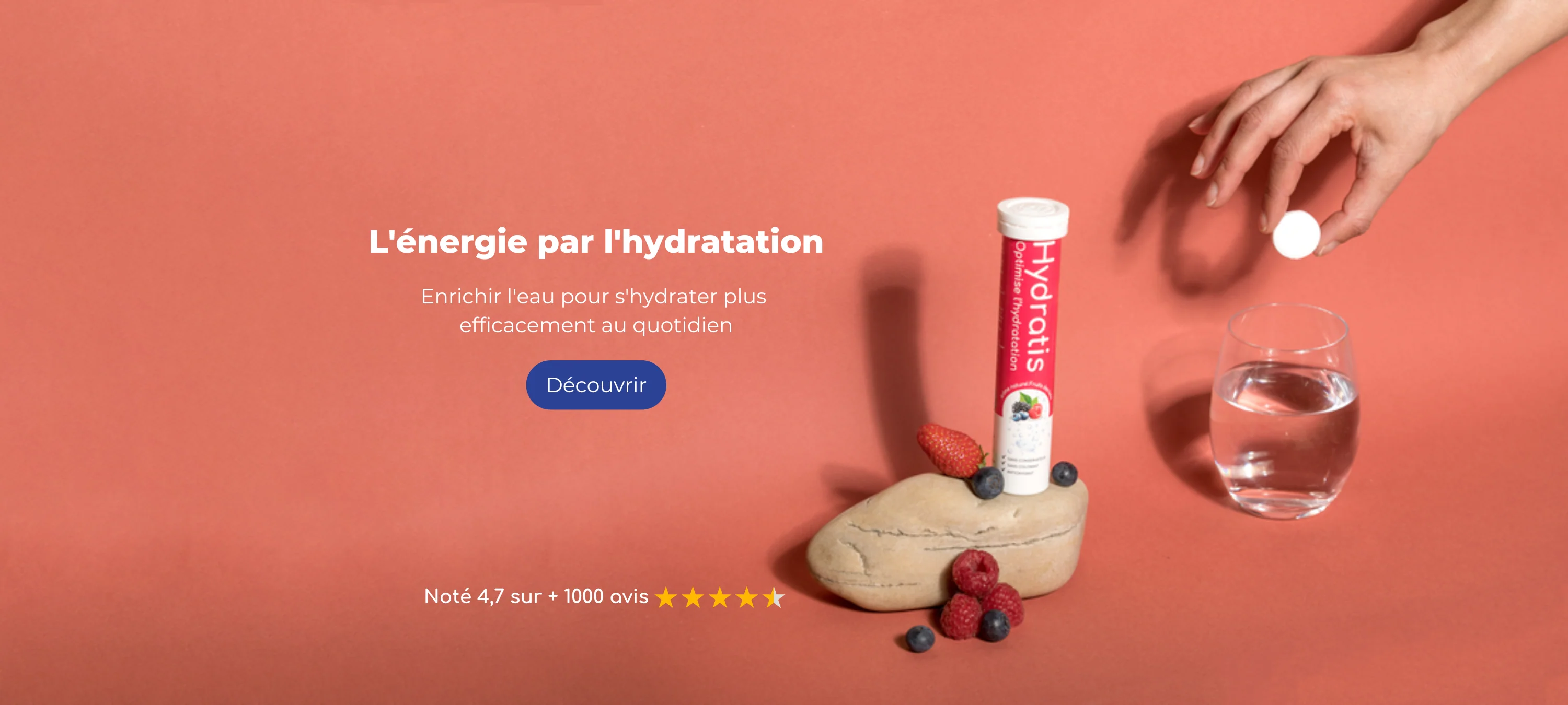 Capture d'écran de Hydratation : Pastilles électrolytes Hydratis pour créer ta boisson
 &ndash; HYDR