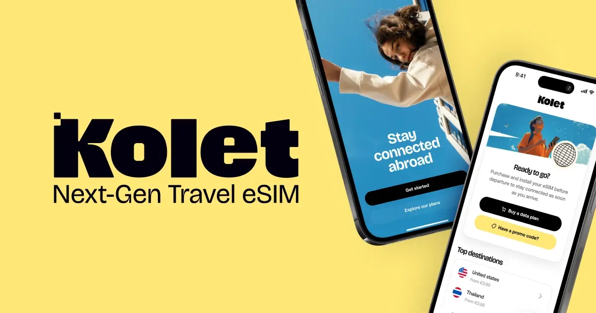 Capture d'écran de Kolet - eSIM de nouvelle génération