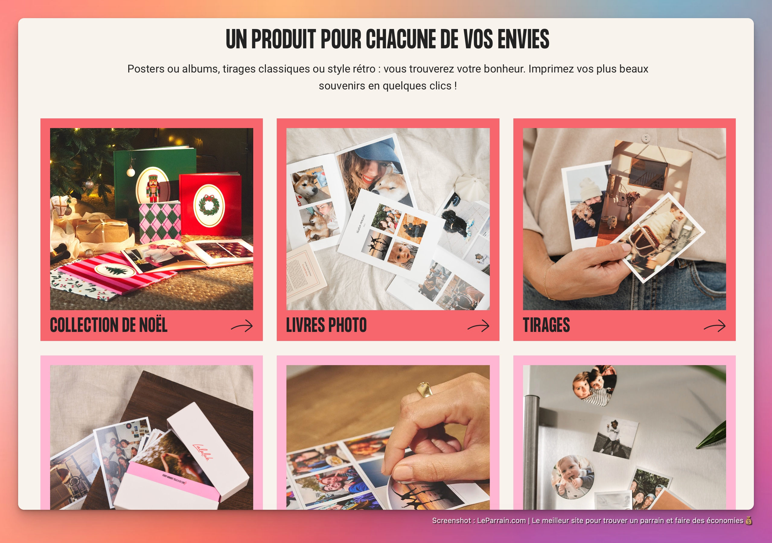 Capture d'écran 4 du programme de parrainage Lalalab