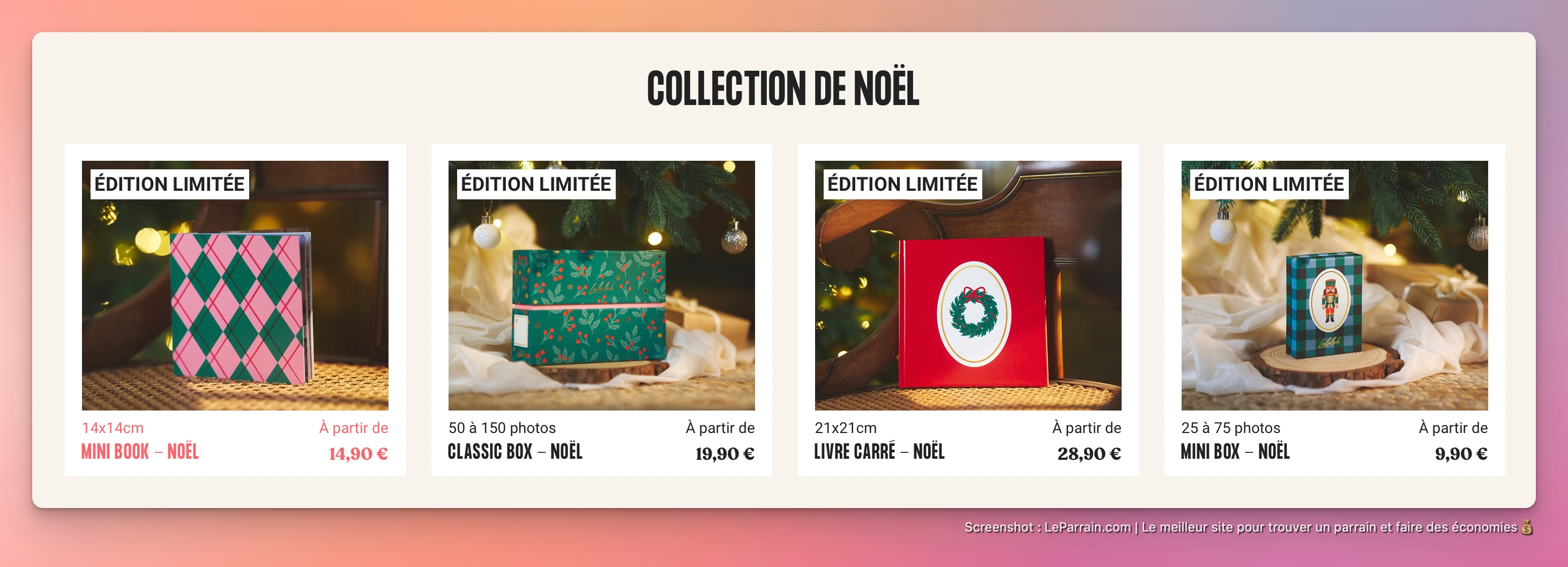 Capture d'écran 5 du programme de parrainage Lalalab