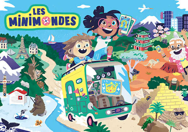 Capture d'écran de Magazines éducatifs, jeux et jouets pour Enfants - Les Mini Mondes