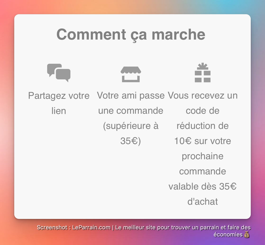 Capture d'écran 2 du programme de parrainage Respire