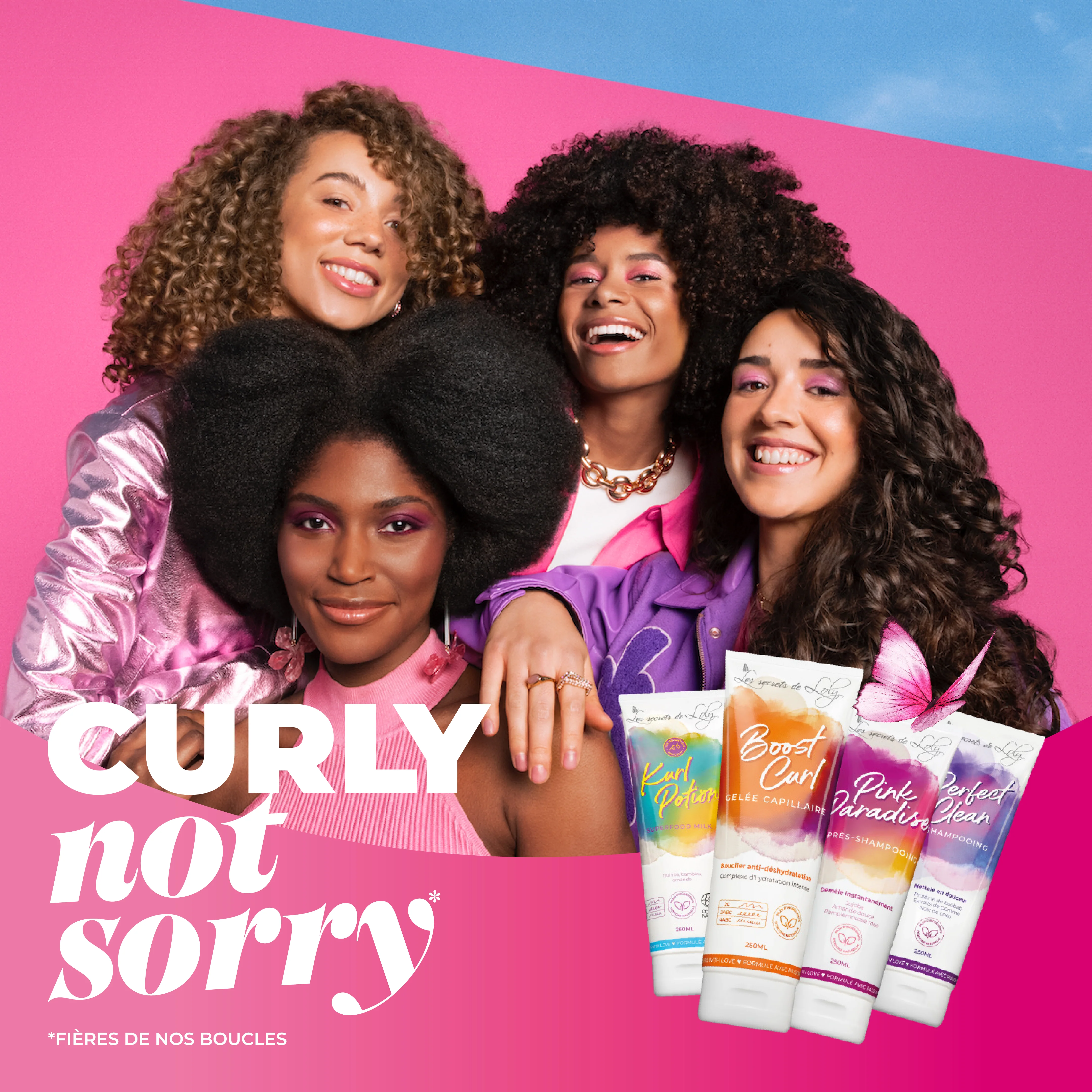 Capture d'écran de Les Secrets de Loly -pour les cheveux ondulés, bouclés, frisés, crépus