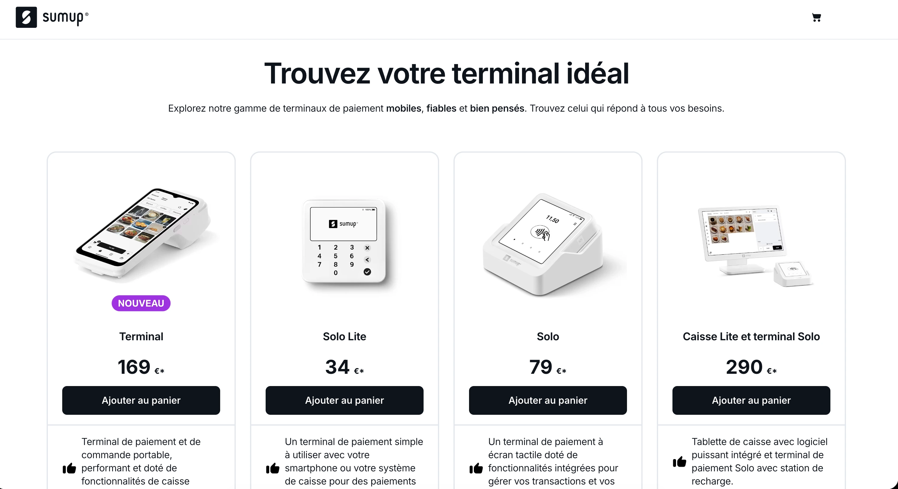 Capture d'écran 2 du programme de parrainage sumup