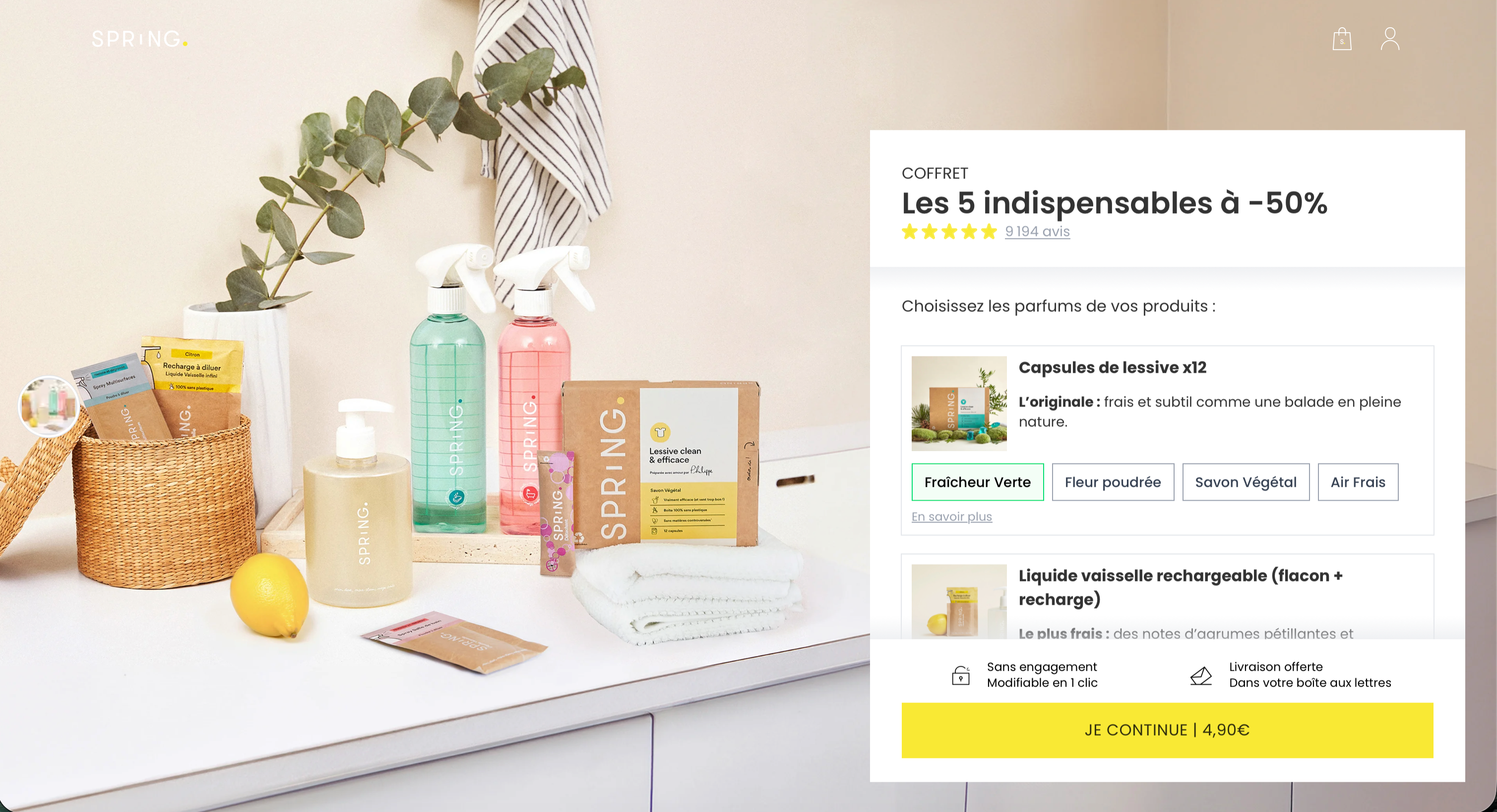 Capture d'écran 2 du programme de parrainage WeSpring