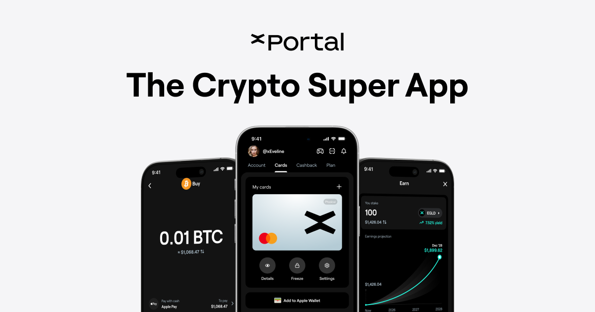 Capture d'écran de xPortal - The Crypto Super App