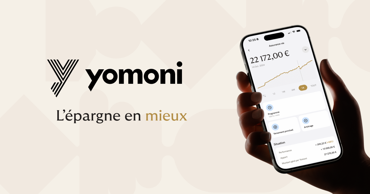 Capture d'écran de L'épargne en mieux | Yomoni